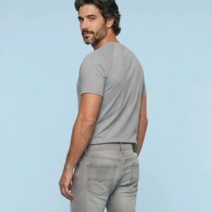 Diesel Buster Regular Slim Tapered Grey Jeans Men's Size 36 Authentic